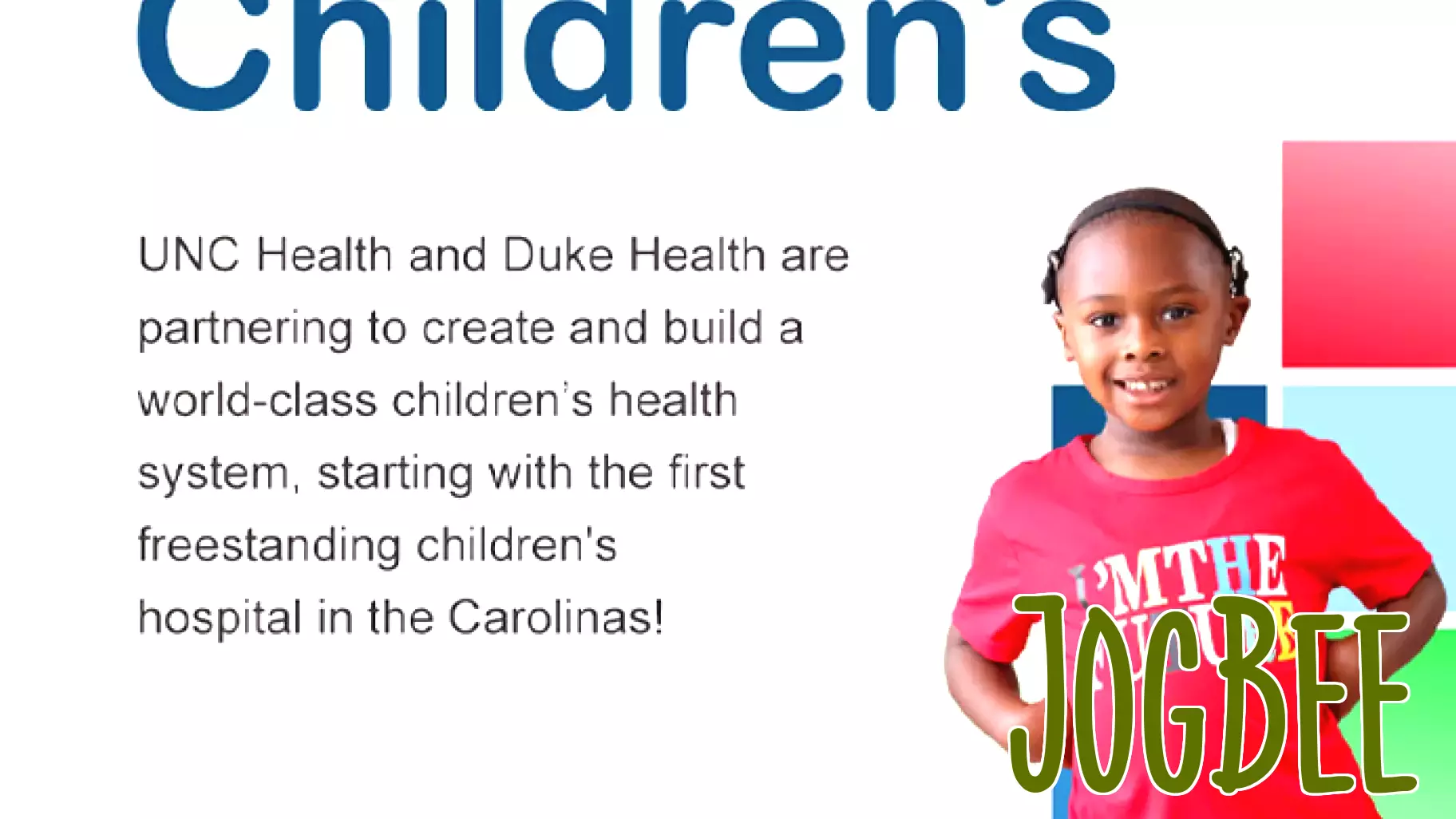 A New Era for Pediatric Care in North Carolina: The Launch of NC Children's Hospital